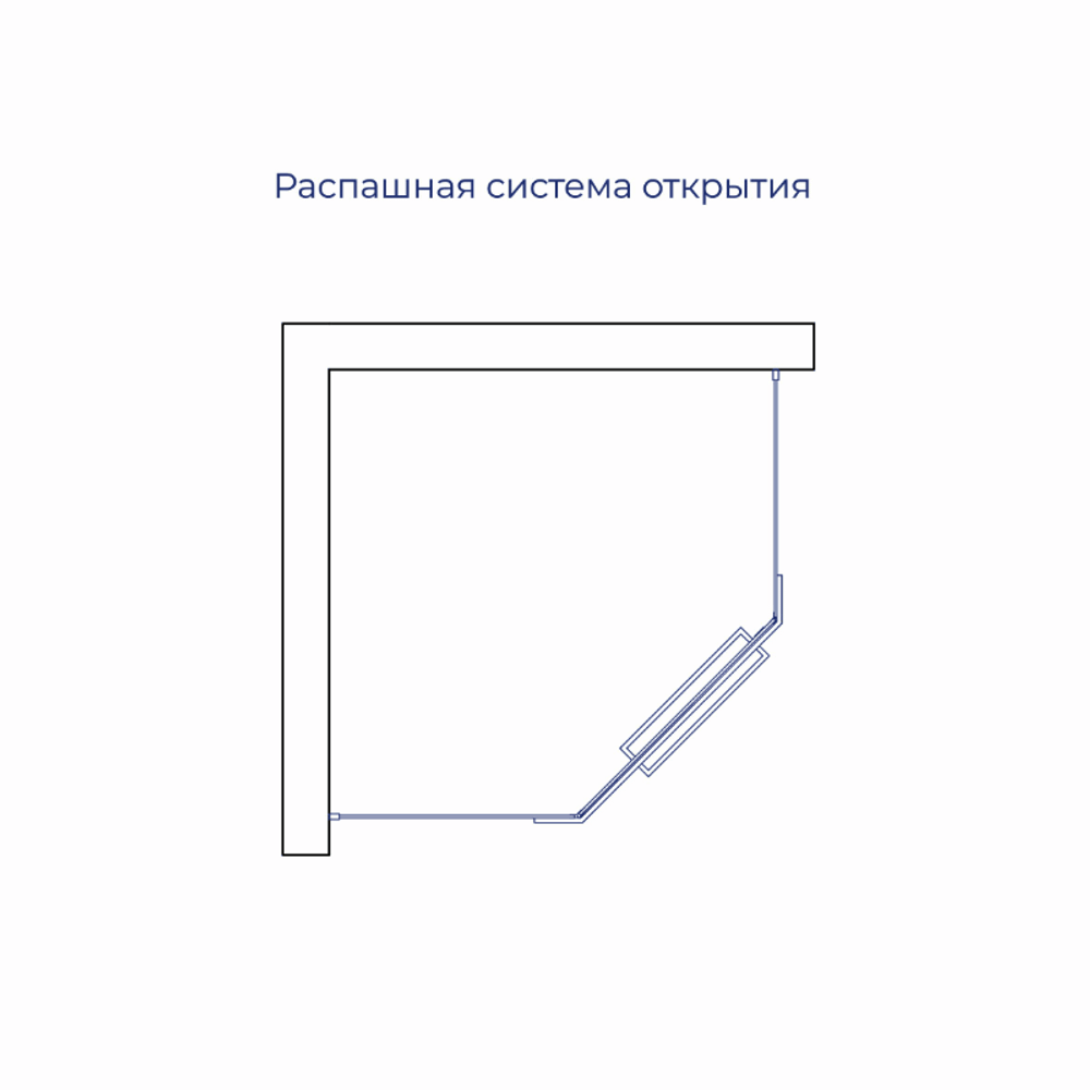 Душевой уголок RGW PA-82 (Прозрачное, 900x900)