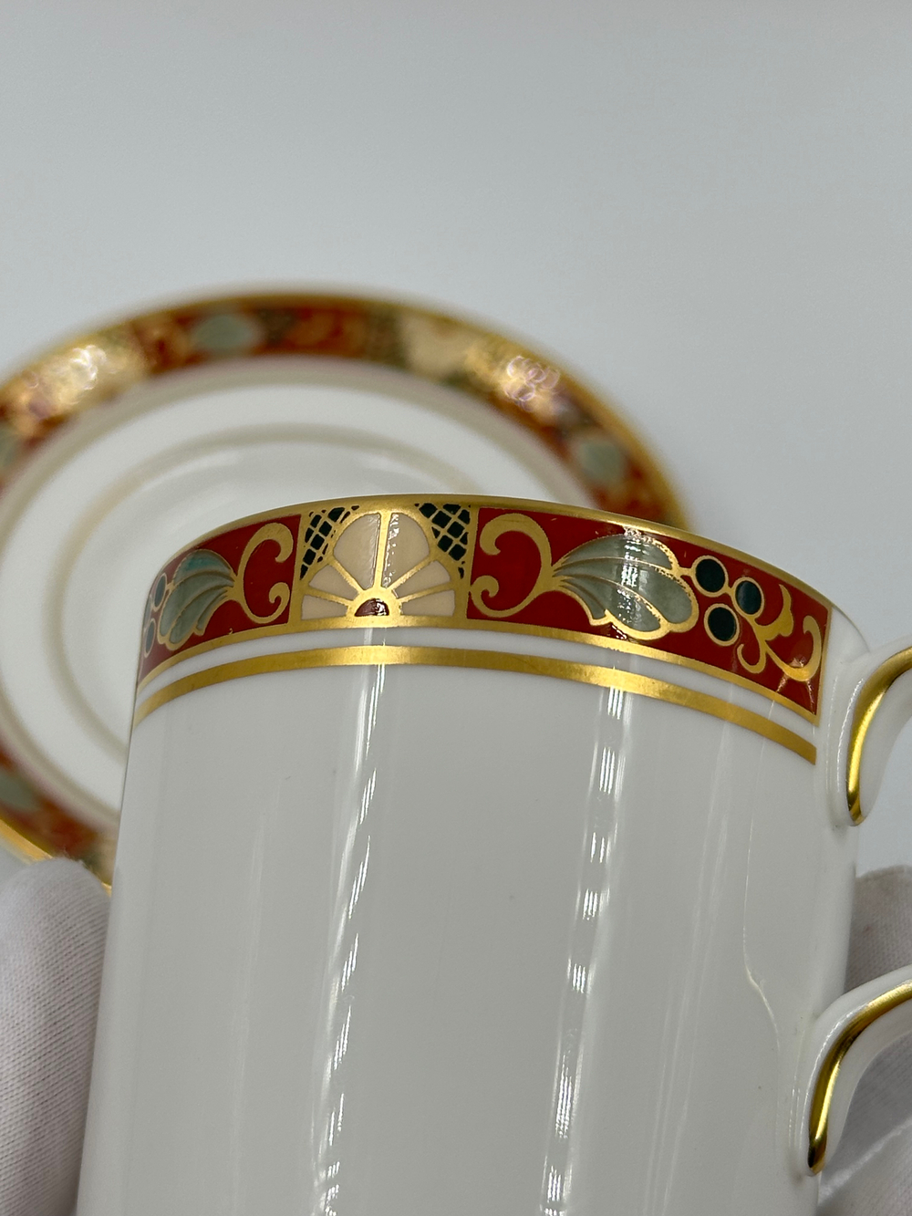 Кофейная пара «Cloisonne» Royal Crown Derby