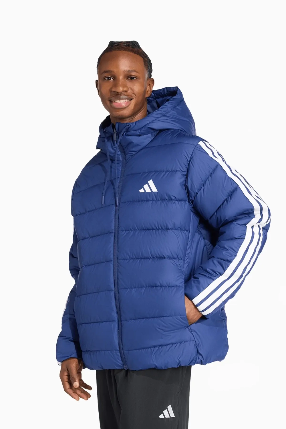 Куртка adidas Essentials CLIMAWARM 3-Stripes Synthetic Down - синий