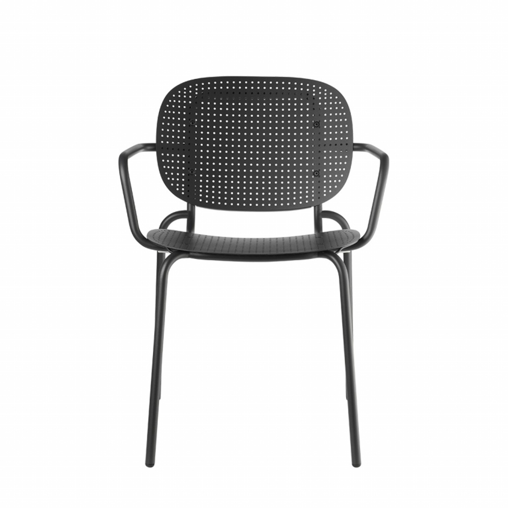 Кресло металлическое Scab Design Si-Si Dots, антрацит