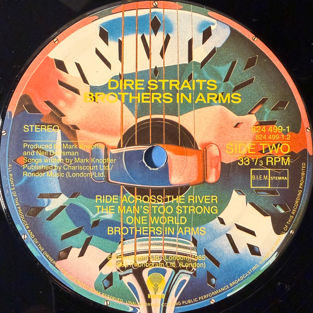 Dire Straits - Brothers In Arms (Европа 1985г.)