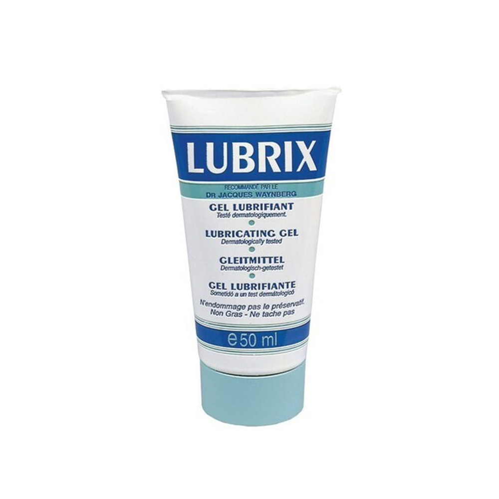 Гель лубрикант на водной основе LUBRiX 50 мл (Цвет: Бесцветная)