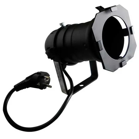 SHOWLIGHT PAR-20 Black -  Прожектор типа парблайзер, цвет: черный, цоколь: E-27, 0.75mm2 x 50cm(VDE)