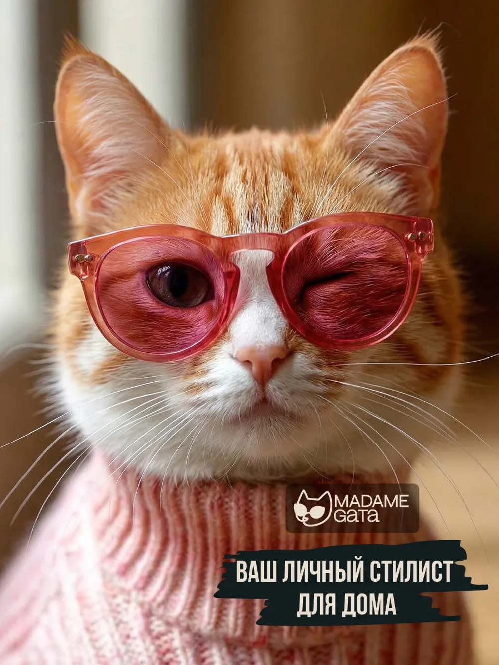 Коврик придверный Madame Gata FLOW