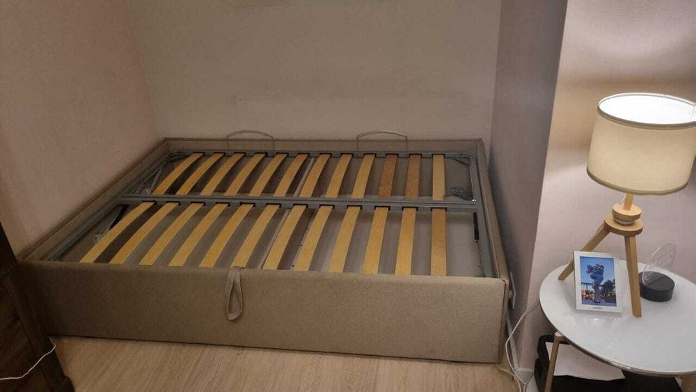Кровать без изголовья SleepArt с боковым П/М