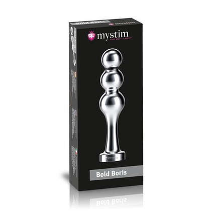 Mystim Bold Boris Ball Dildo - Фаллоимитатор-электростимулятор (насадка)