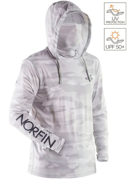 Джемпер Norfin SUN PRO GUARD HOODIE GRAY р.XL