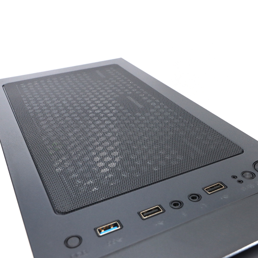 Корпус BaseTech eXtreme GFX-04, Без БП, ATX, чёрный, 4xFRGB FAN, 2xUSB2, 1xUSB3, бок: закалённое стекло (BT-GFX-04-TG-4F-RGB)