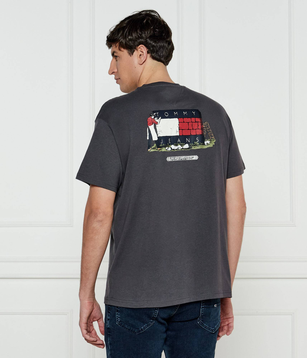 Футболка Tommy Jeans - графитовый(DM0DM20351)
