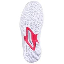 Детские теннисные кроссовки Babolat Propulse Junior 3 Wimbledon All Court - white/red
