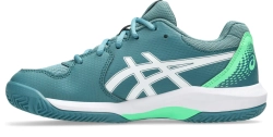 Детские кроссовки для Падел Asics Gel-Dedicate 8 Padel GS - misty pine/white