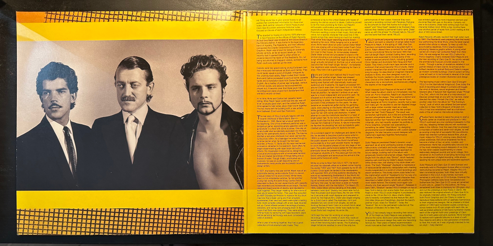 Yello - Solid Pleasure 2х45 RPM (Германия 2005г.)