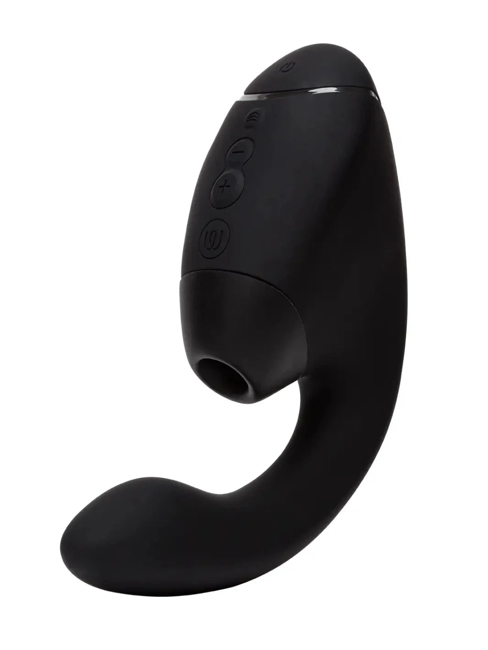 Womanizer Next Duo Двойной стимулятор клитора и точки G (черный)