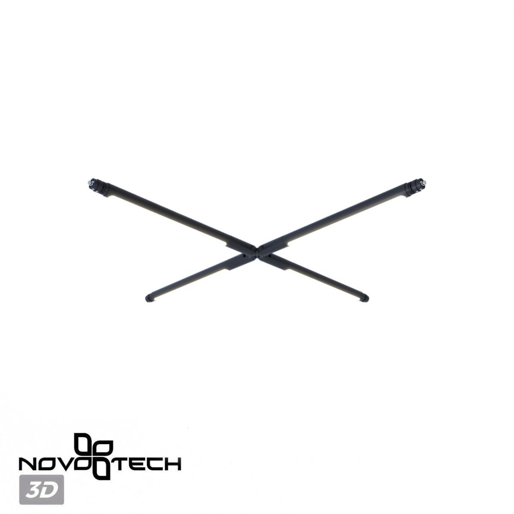 359381 KONST NT24 048 черный Соединитель гибкий "X" IP20 48V GLAT