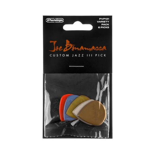 Dunlop PVP121 Variety Joe Bonamassa 6Pack набор медиаторов, 6 шт.