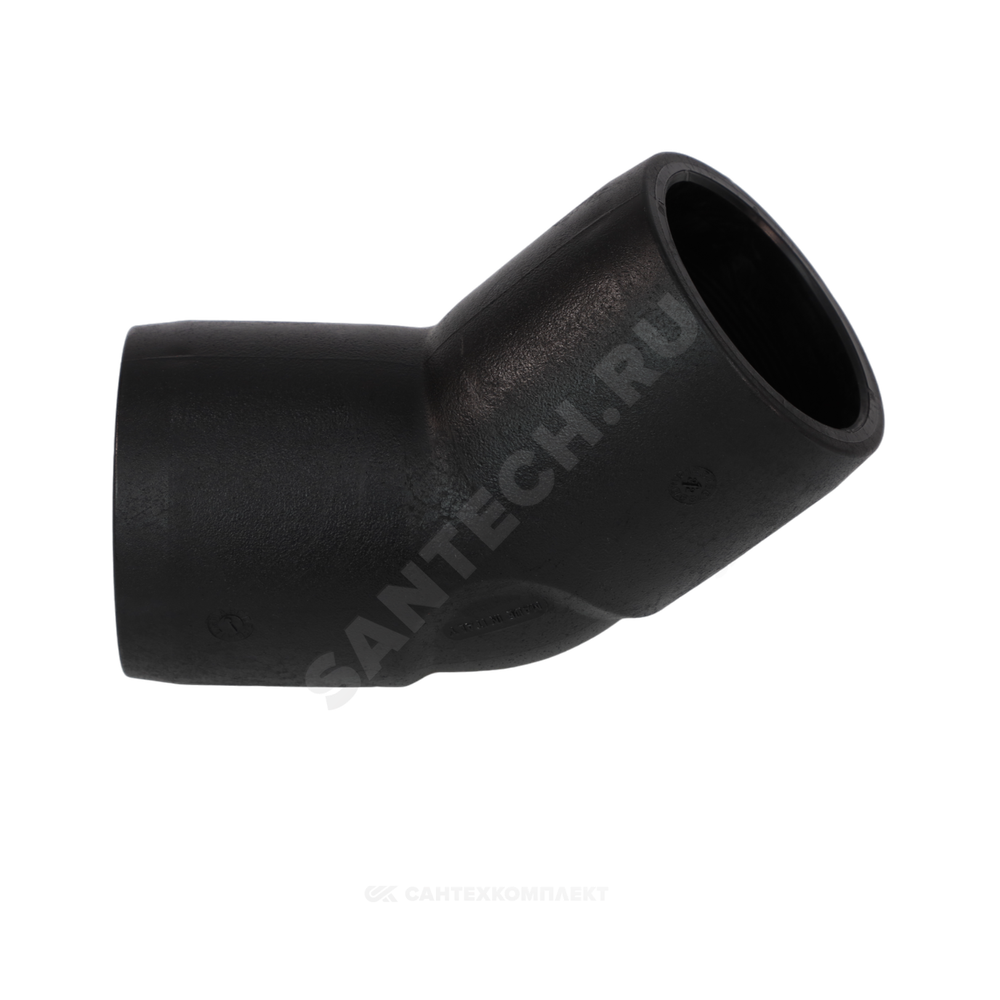 Отвод электросварной ПЭ100 Дн 50х45гр Ру16 SDR11 EUROSTANDARD 2116160050