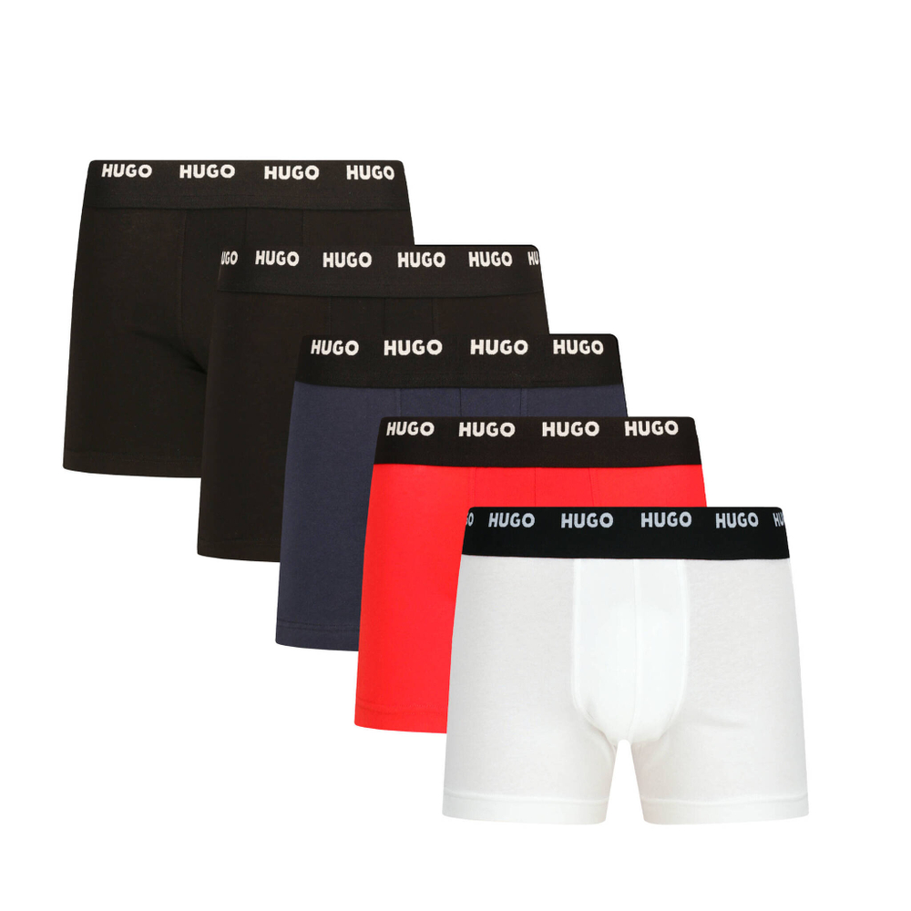 Трусики-боксеры 5шт. trunk Hugo Bodywear - белый(50479944)