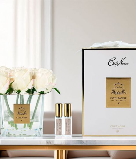 Букет 9 светло-розовых роз Square, Cote Noire
