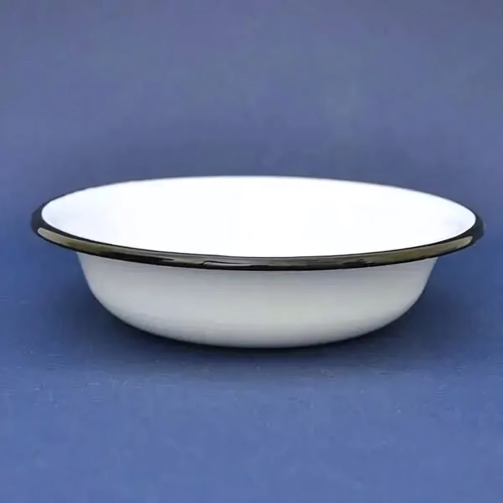 Миска эмал 0,9л б/рис С40306 С40306.П С40306.СГ (Новокузнецкая эмаль)