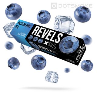 Купить Одноразовый Pod Revels XXL - Blueberry Ice (2000 затяжек)