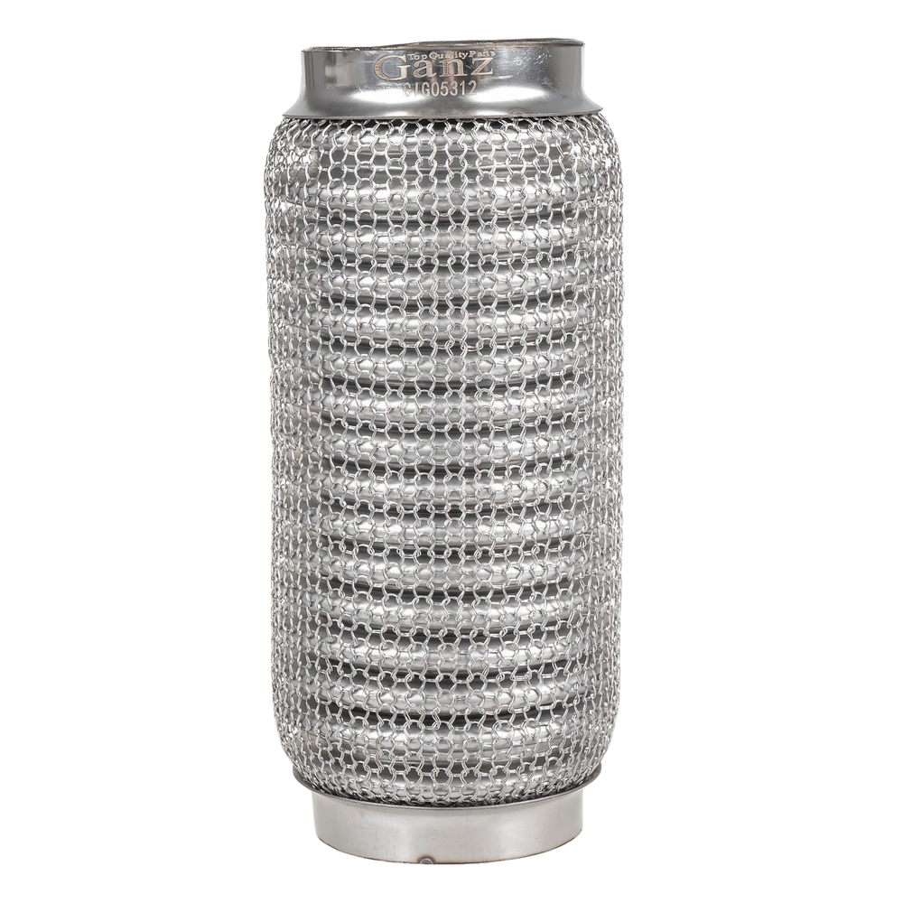 Компенсатор (гофра) выхлопной системы 3х-слойная WIRE MESH 55x170 UNIVERSAL D=55mm L=170mm GANZ GIG05312
