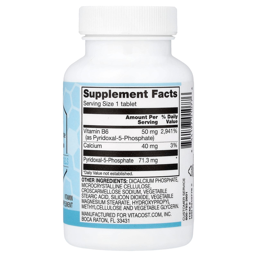Vitacost, Synergy®, P-5-P , 100 Tablets