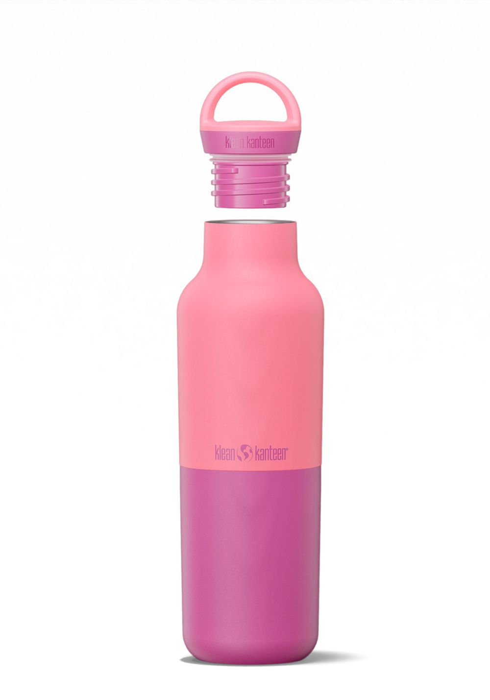 Термобутылка Klean Kanteen Rise Vac Classic Arch Loop 20oz (592 мл) Pink Lemonade