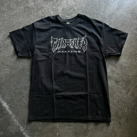 Футболка Thrasher Metal Black