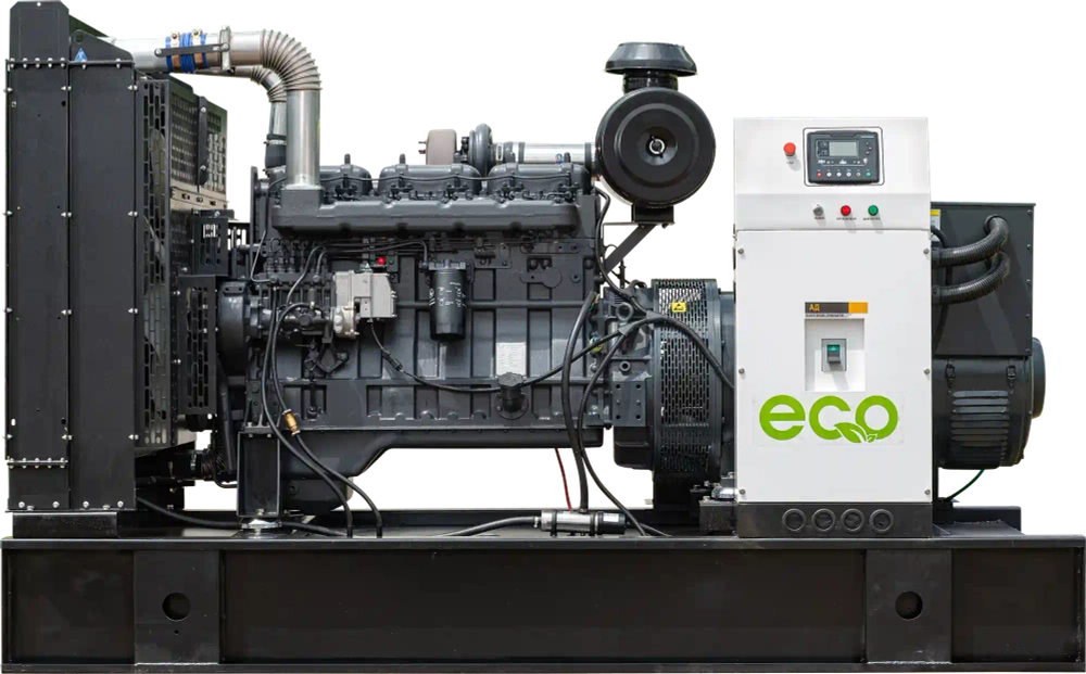 Дизельный генератор EcoPower АД 250-T400eco в кожухе и без