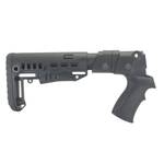 Пластиковый приклад Бекас, DLG Tactical. Черный