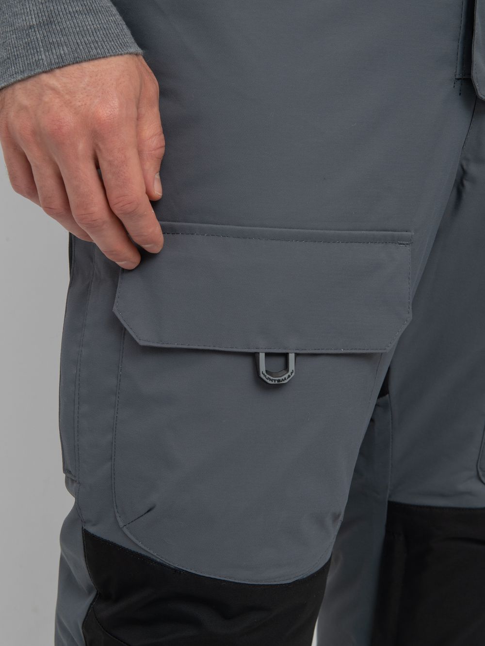 Костюм зимний Yukon Ice ткань Breathable цвет Серый/Черный