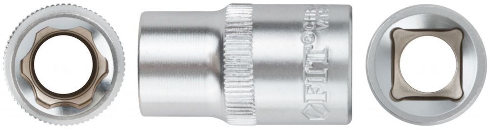 62043 Головка 6-гранная CrV 1/2" 13 мм FIT