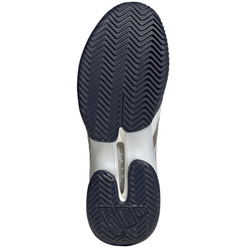 Мужские кроссовки теннисные Adidas Barricade 14 M - cloud white/cyber metallic/dark blue