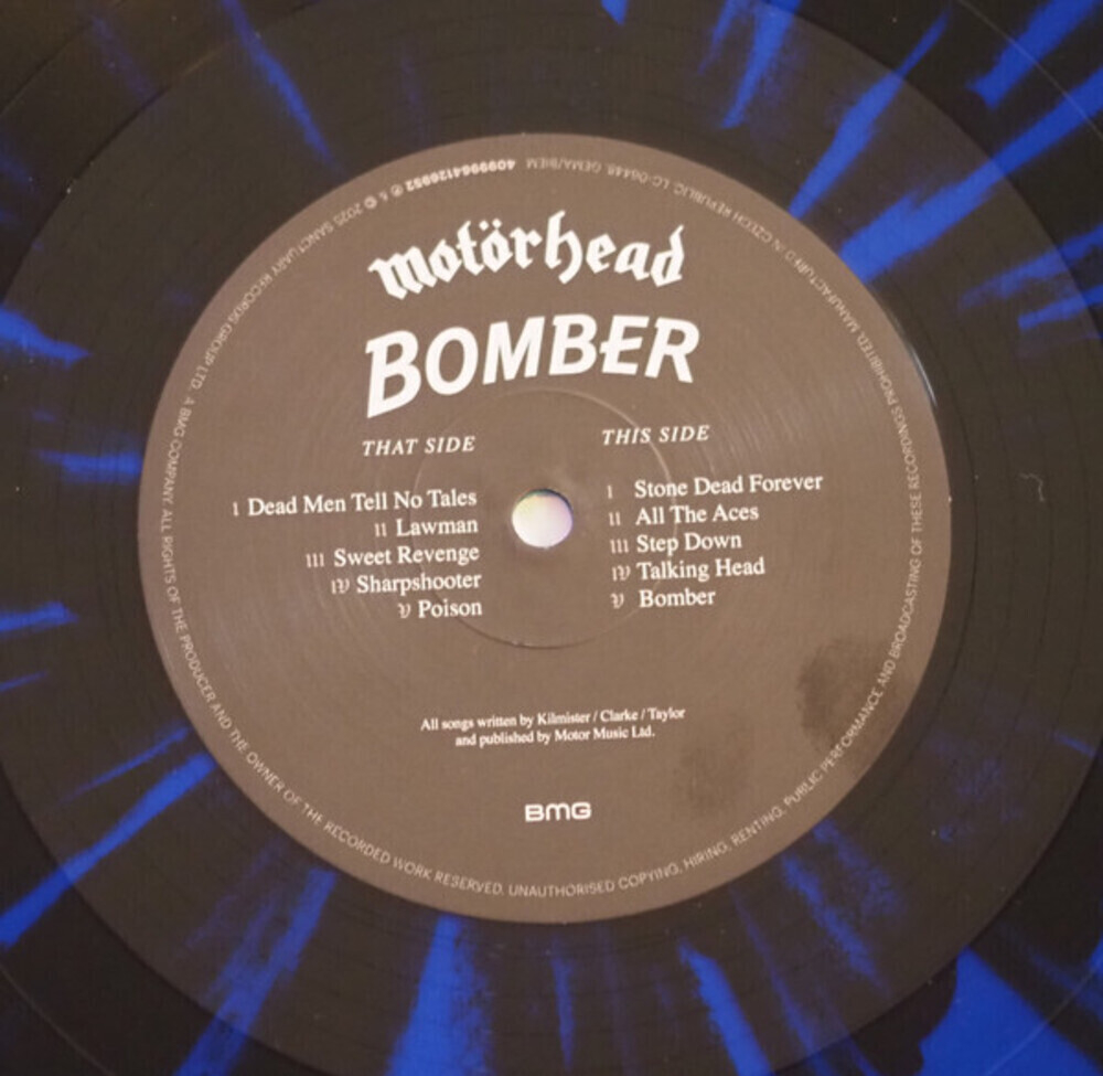 Motorhead / Bomber (Limited Edition)(Coloured Vinyl)(LP)