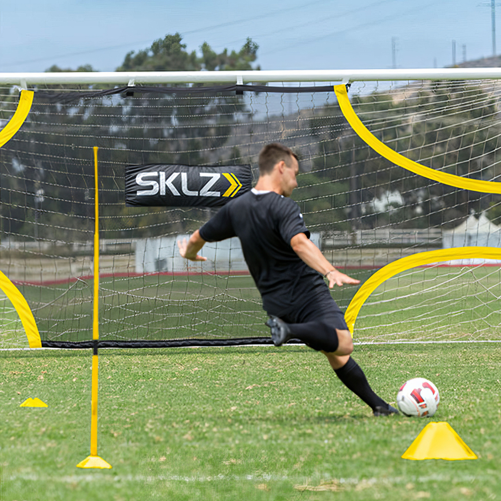 Футбольный тренажер сетка мишень на ворота 5,48 x 1,98 м SKLZ GOALSHOT 18.5' х 6.5'