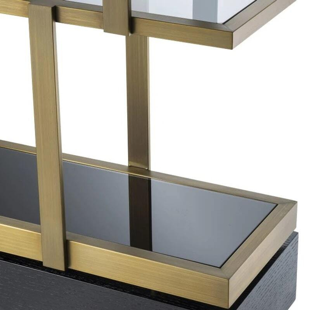 Заказ № 3010 Стеллаж "GOLD GLASS"