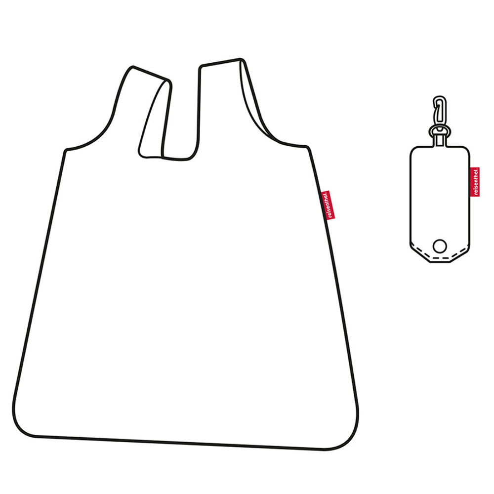 Сумка складная mini maxi pocket carmine rose