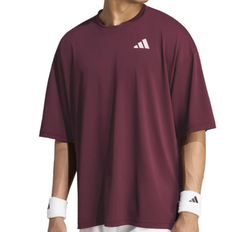Мужская теннисная футболка Adidas Oversized — maroon