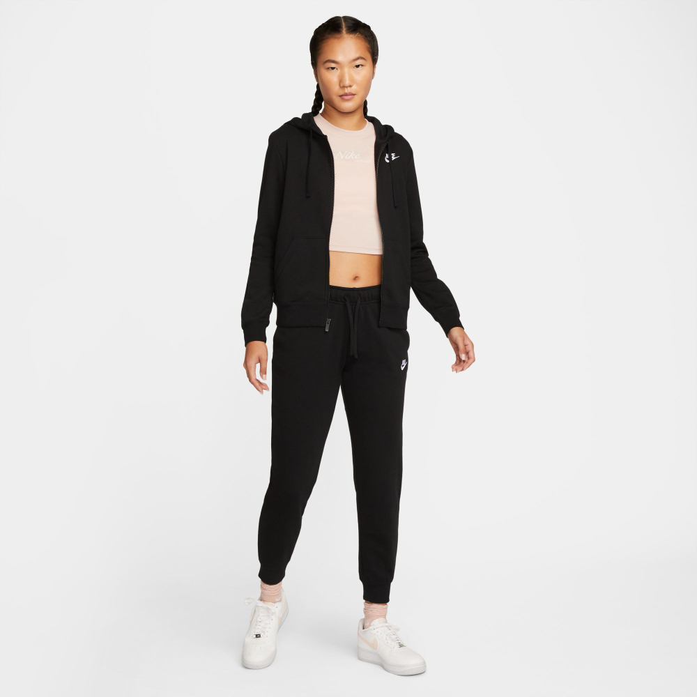 Женские теннисные брюки Nike Sportswear Club MR STD Training Pants Women - Black