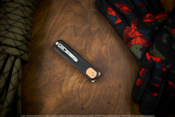 Нож Vosteed Corgi сталь 14C28N Black Stonewash рукоять Black Micarta