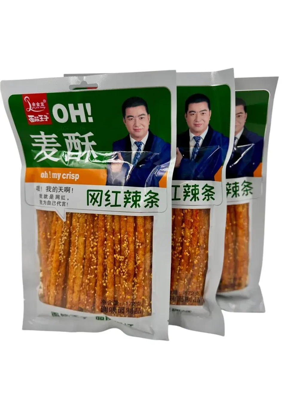 Китайская закуска острое соевое мясо ( 3уп по 76гр)