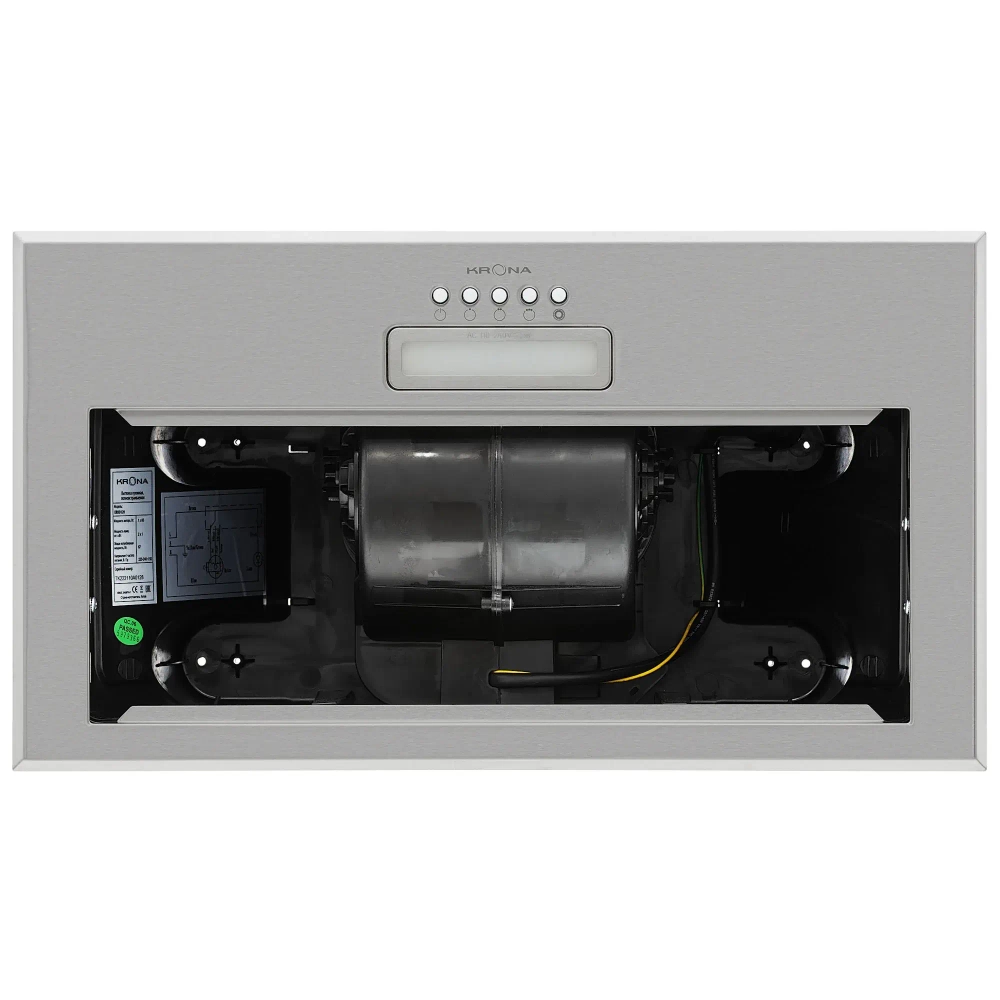 Встраиваемая вытяжка Krona AMELI LIGHT 600 INOX PB