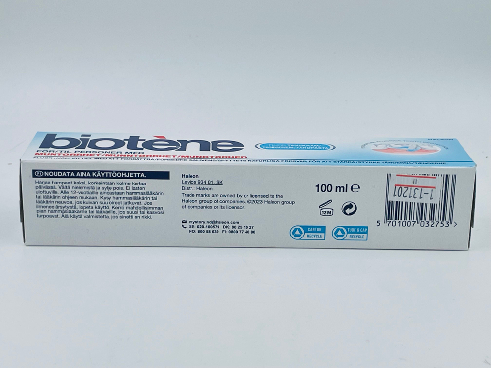 Зубная паста Biotene для увлажнения полости рта 100 мл (Словакия)