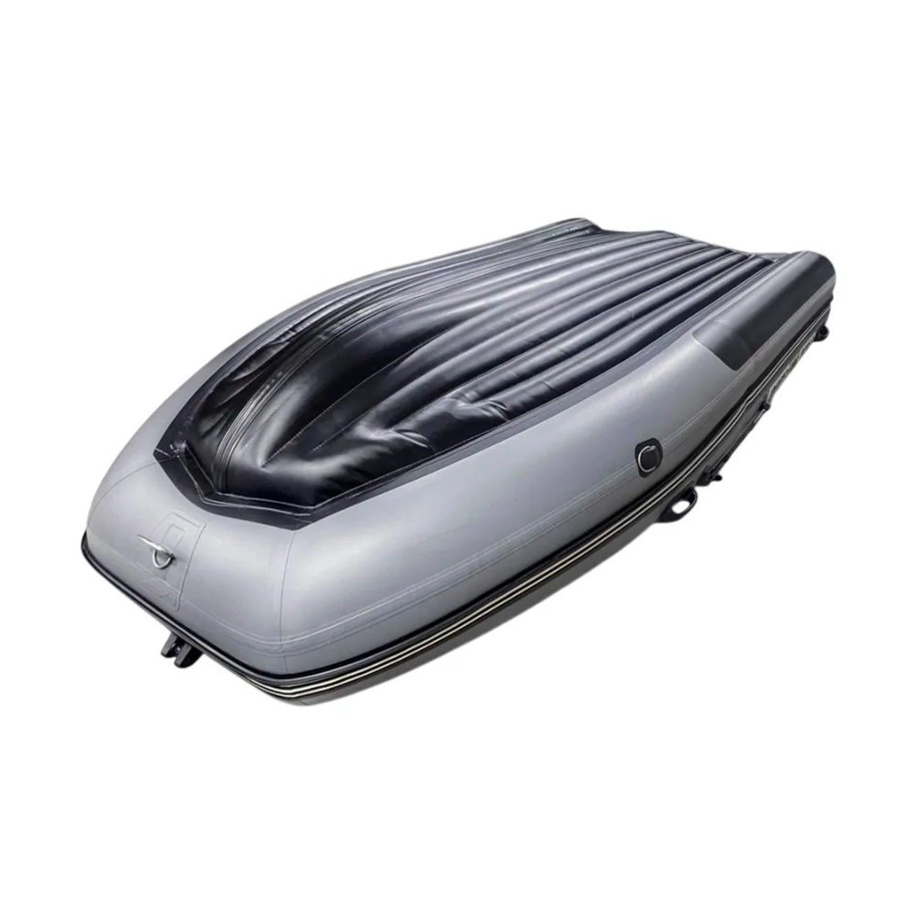 Лодка ПВХ Solar-380 Caravan K серый