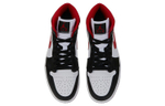 Air Jordan 1 Mid 'Black White Gym Red'