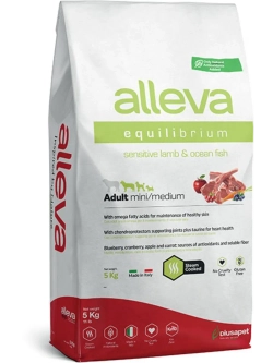 EQUILIBRIUM DOG Sensitive Корм для собак Ягненок и рыба 5кг