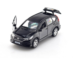 Модель ин. мет. "Honda CR-V" 12см, открыв. двери, черный в коробка CR-V-BK (Технопарк)
