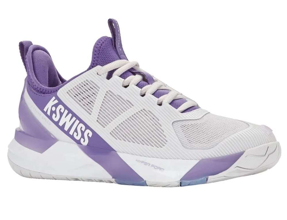 Женские теннисные кроссовки K-Swiss K-Frame Speed - nimbus cloud/white/purple haze