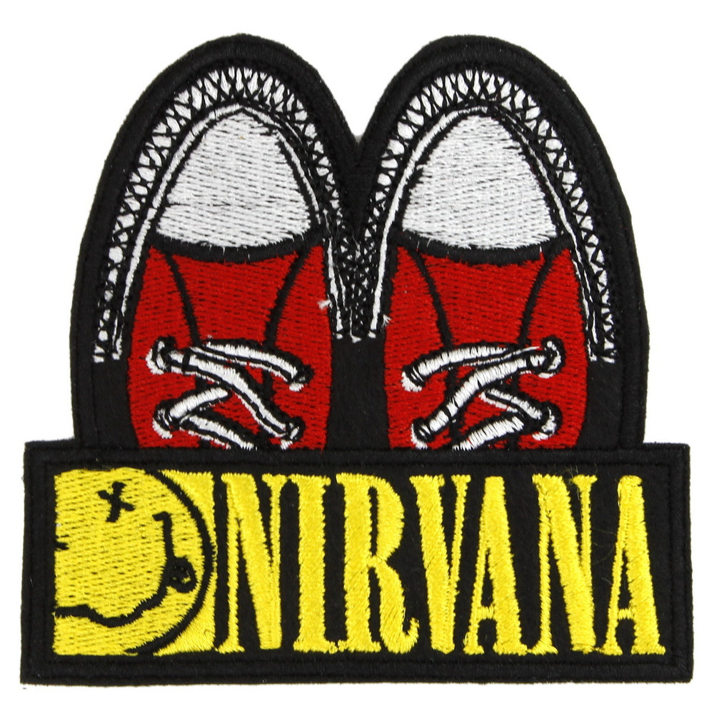 Нашивка с вышивкой группы Nirvana