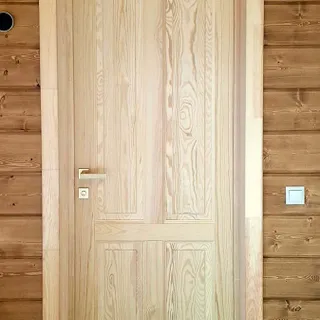 Отзыв о массиве сосны без отделки